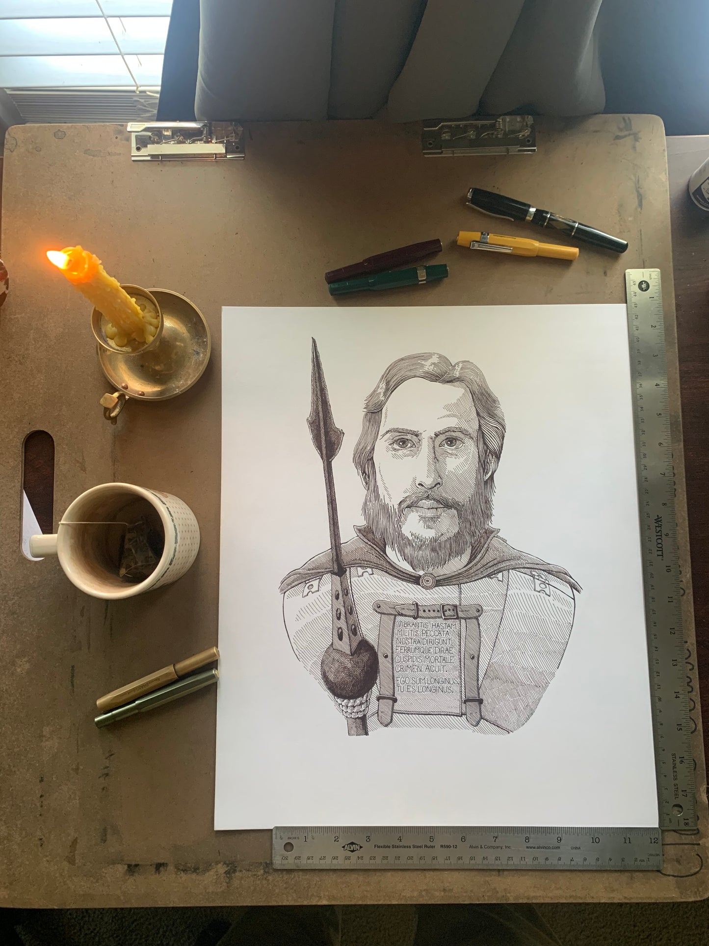 St. Longinus -- Original Artwork