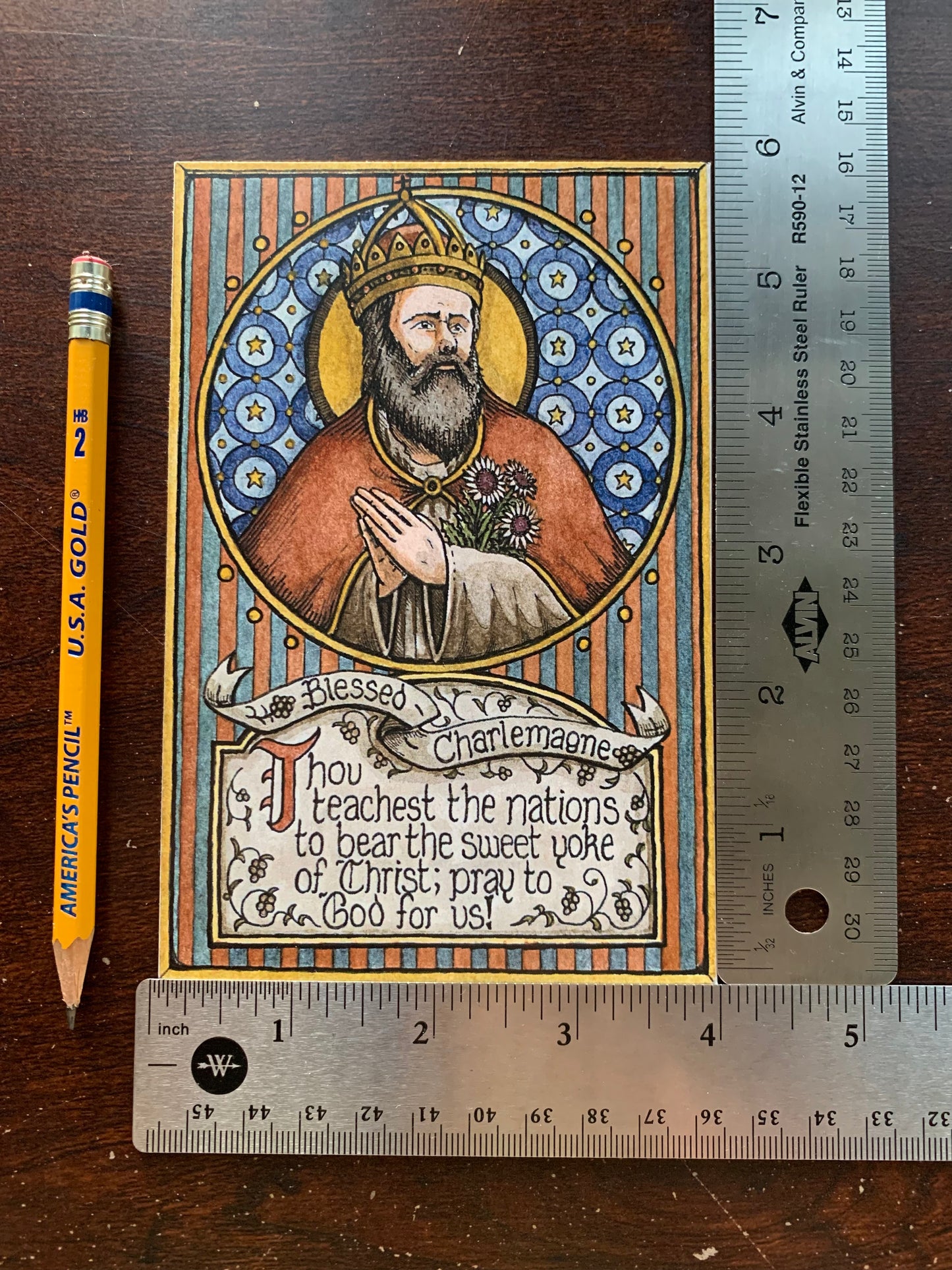 Blessed Charlemagne (4x6)
