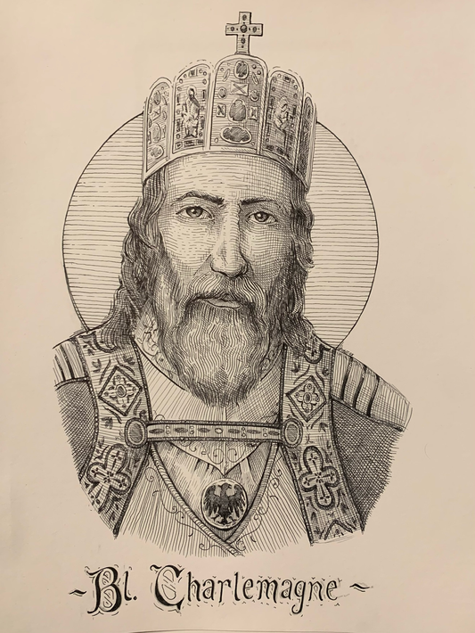 Bl. Charlemagne -- Original Portrait