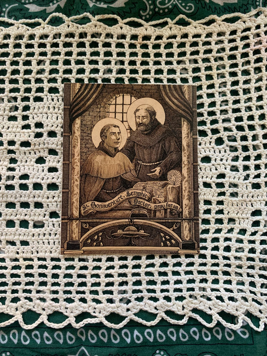St. Bonaventure and St. Francis