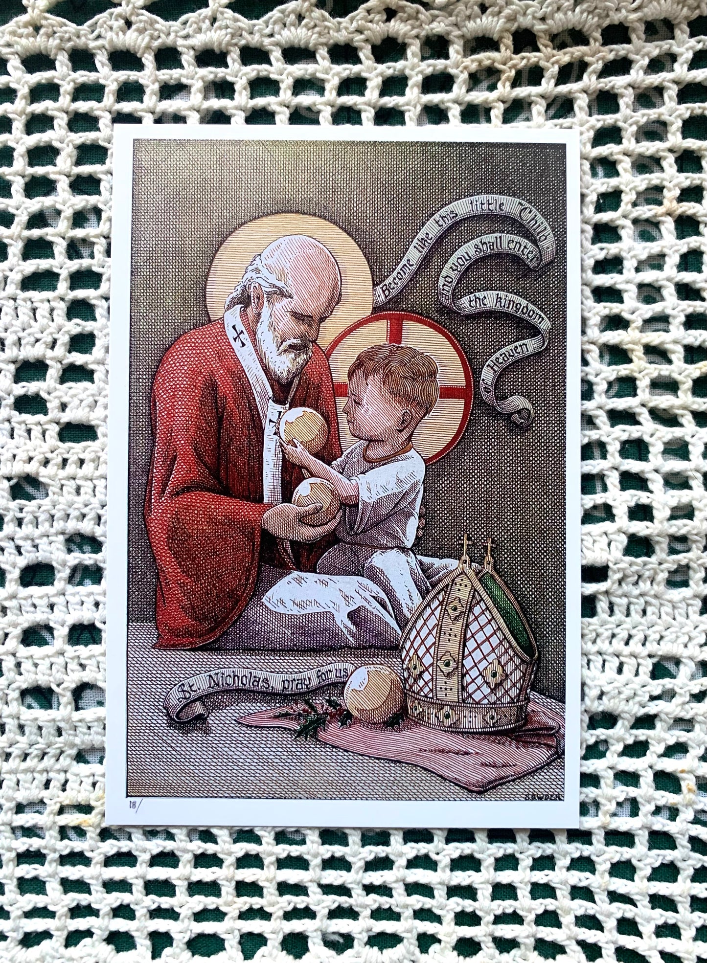 Christmas Card (2025): St. Nicholas (set of 10)
