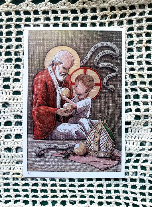 Christmas Card (2025): St. Nicholas (set of 10)