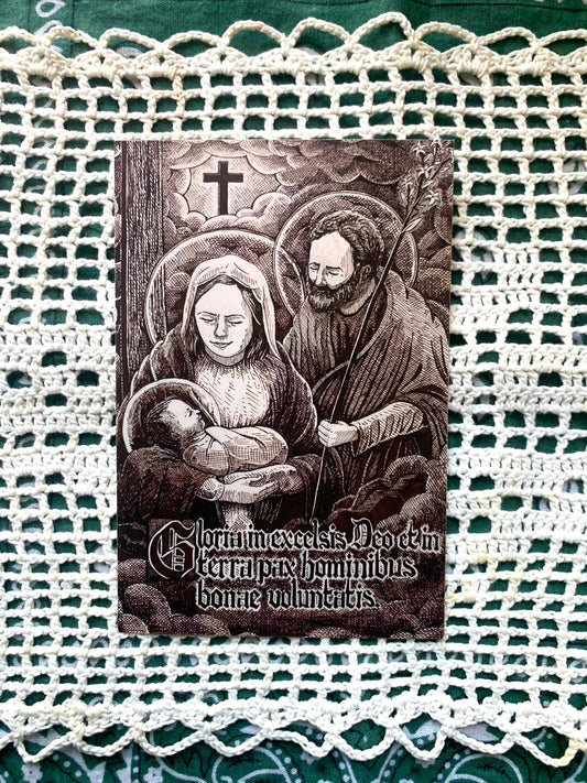 Christmas Card (2022): Nativity (set of 10)