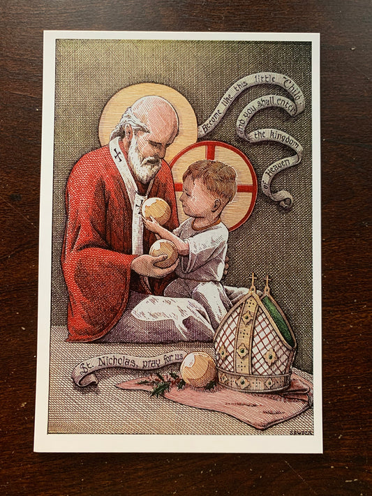 St. Nicholas with the Child Jesus
