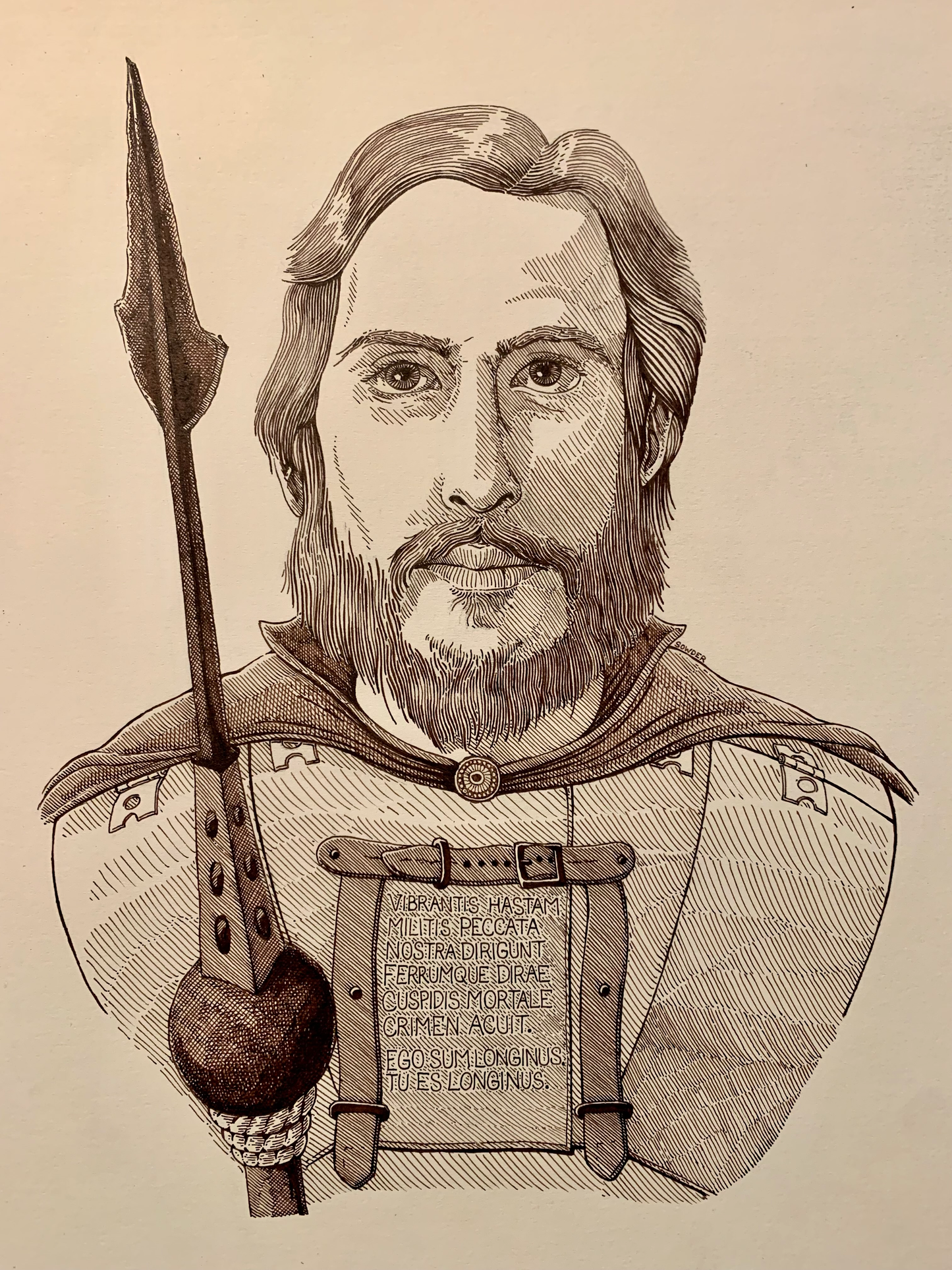 St. Longinus -- Original Artwork
